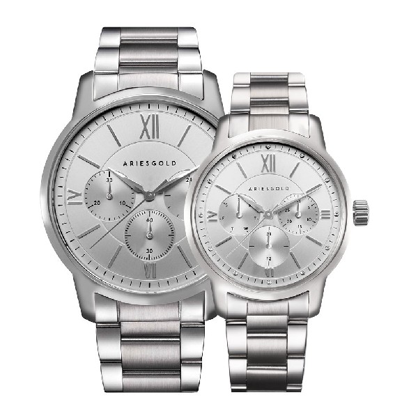 ARIES GOLD ETERNAL G 1027 & L 1028 S-S COUPLE'S SET